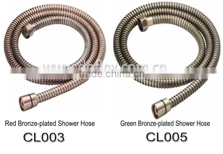 brass double hook Shower Hose CE ACS UPS KTW SGS certification