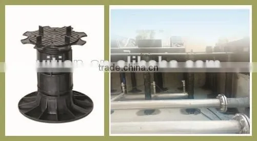 garden floor adjustable pedestals made by Vitian