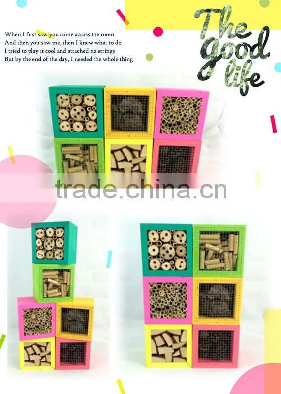 Insect hotel, Insect house, insect hotel for butterflies, ladybugs, bees etc.