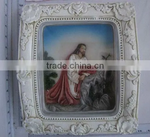 Wall decorative resin religious frames