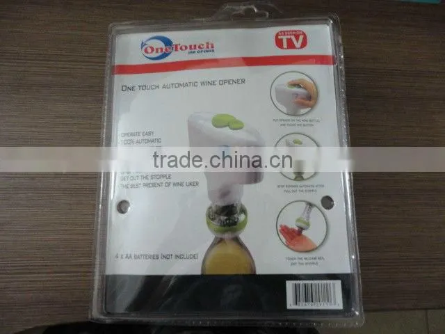 One touch automatic wine opener, electric wine opener