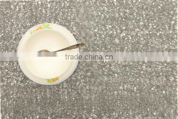 Stylish Wide EVA Placemat - Solid Blue