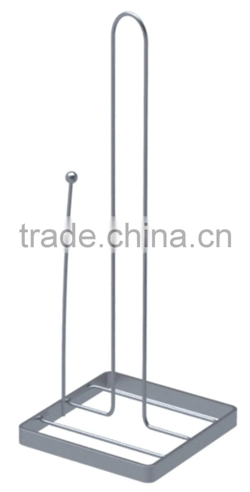Hotel Bathroom Free Standing Toilet Paper Hoder Chrome