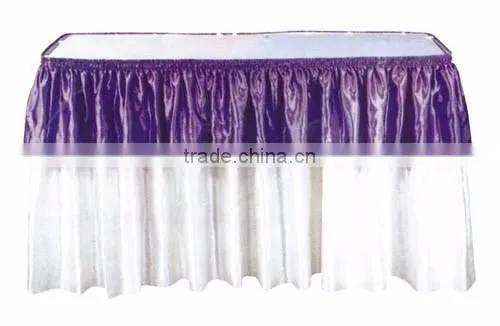 white cheap universal spandex lycra table cover for hotel wedding banquet party covers for dining room table