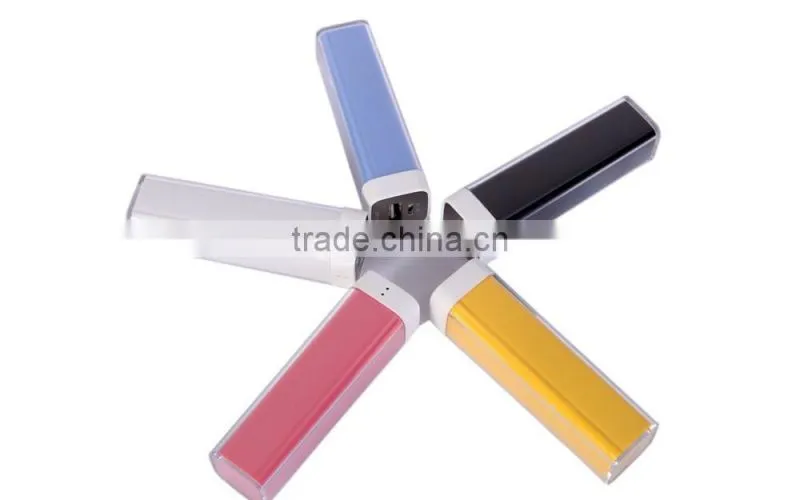 lipstick shape power bank 2600mah