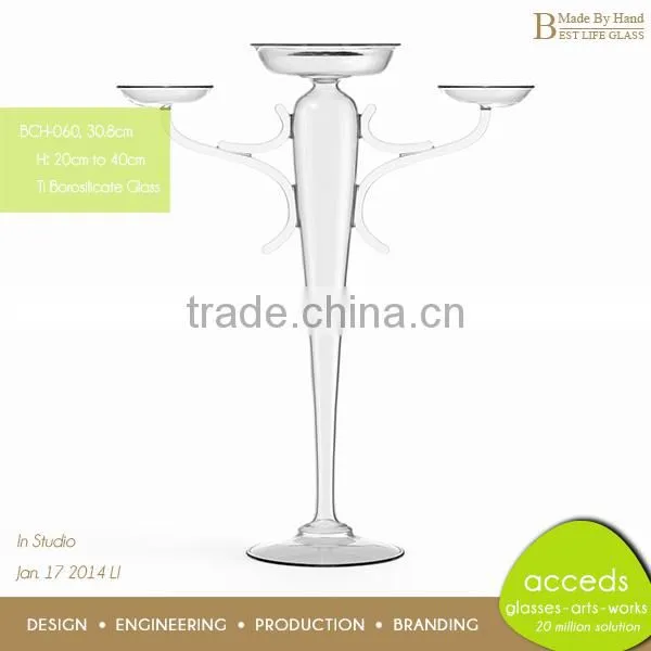 Pyrex Clear Glass Hanging Candle Holder Wholesale Candle