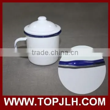 old fashion feelling pure handmade enamel mugs for sublimation