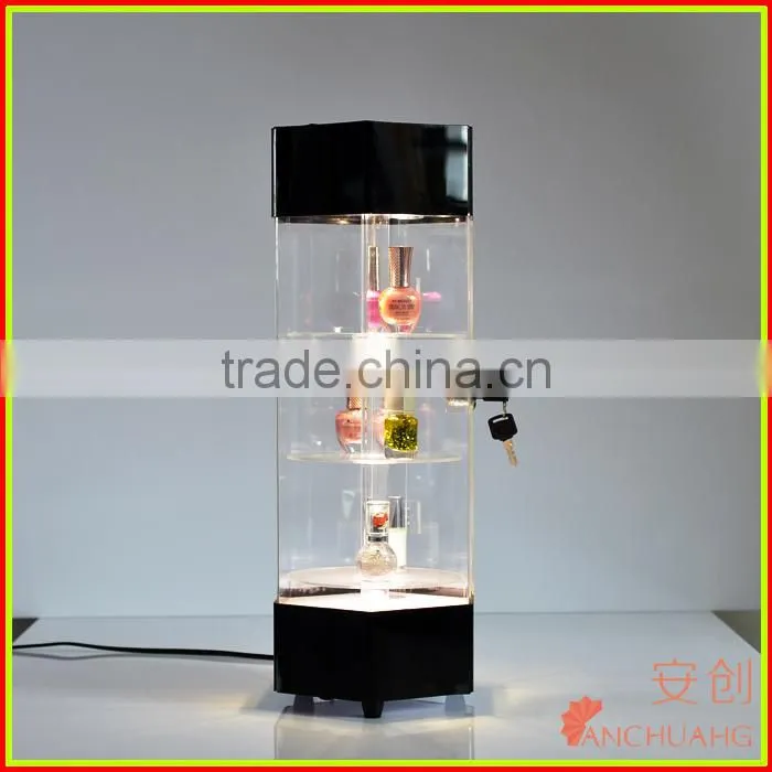 display cabinet with lock