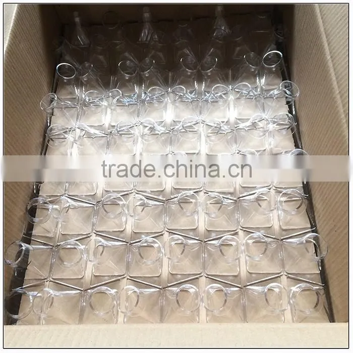 Alibaba custom transparent pc cover plastic mold maker