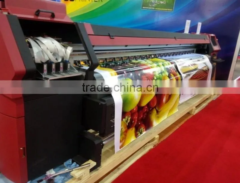 best selling 3.2m outdoor large format solvent printer