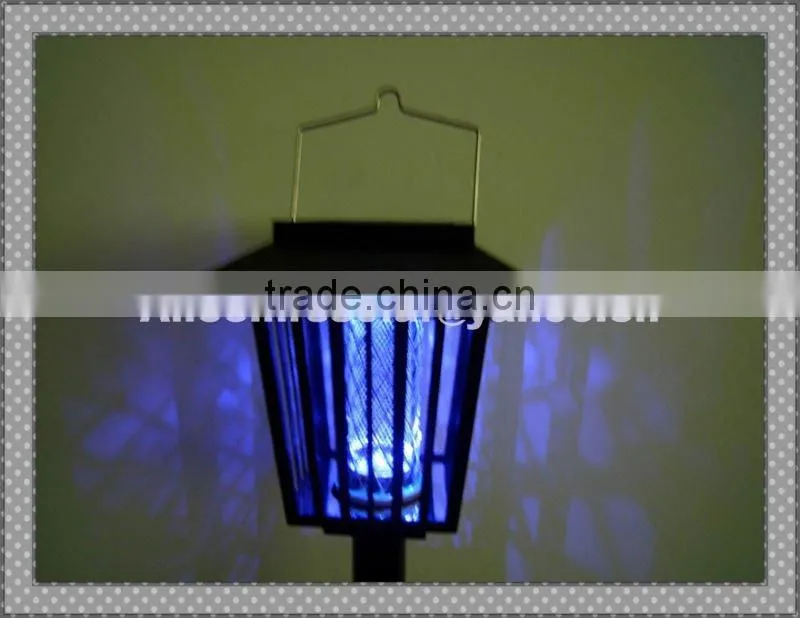 Solar Powered With Re-chargeable Batteries Mosquito Killer Lamp
