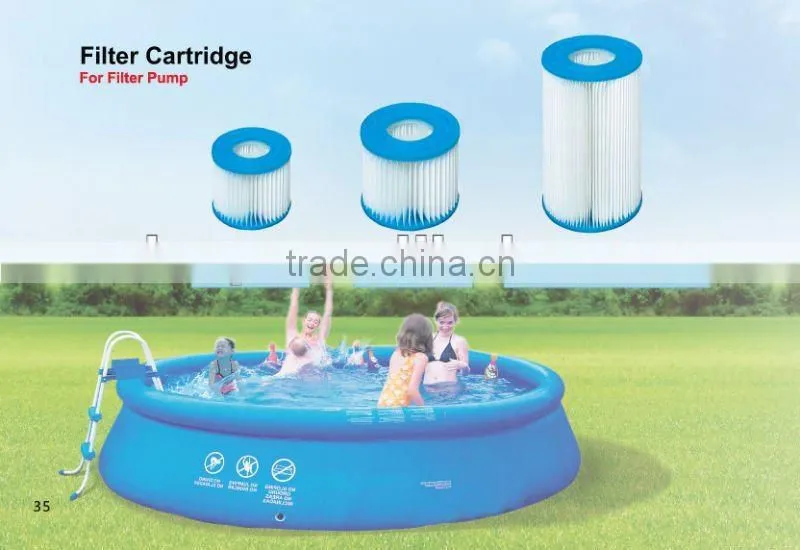 Filter cartridge for filter pump