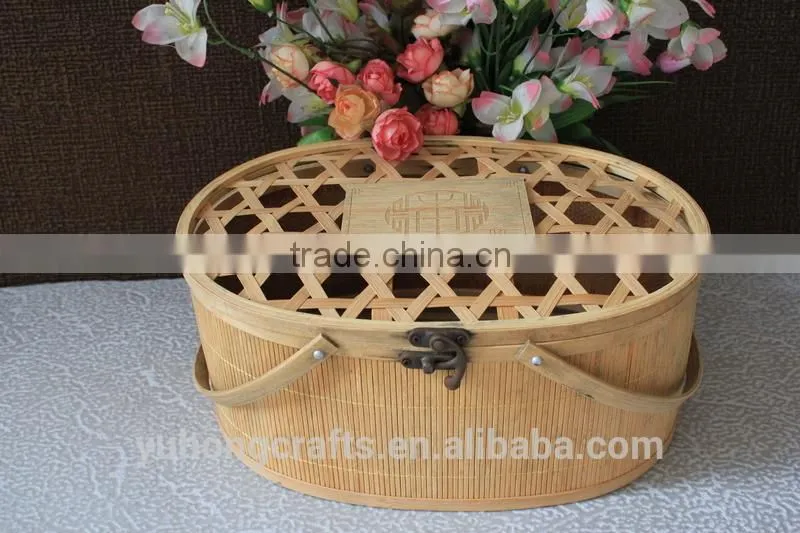 High quality and natural bamboo basket
