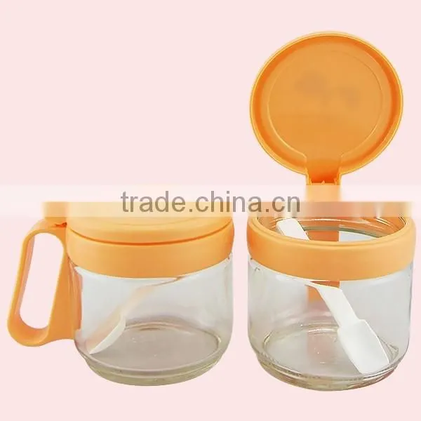 Food Grade Spice Condiment Sets Glass Cruets