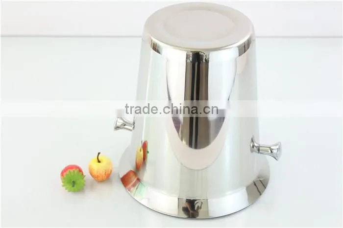 2.0L/3L Stainless Steel creative stainless steel ice beer bucket