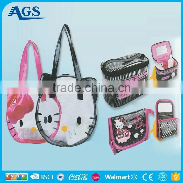 Double zippers rectangular long strip sling bag for girls