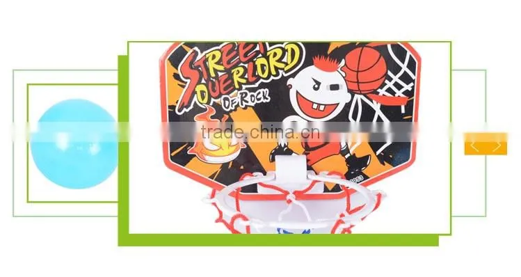 New design children sport toy plastic mini basketball hoop