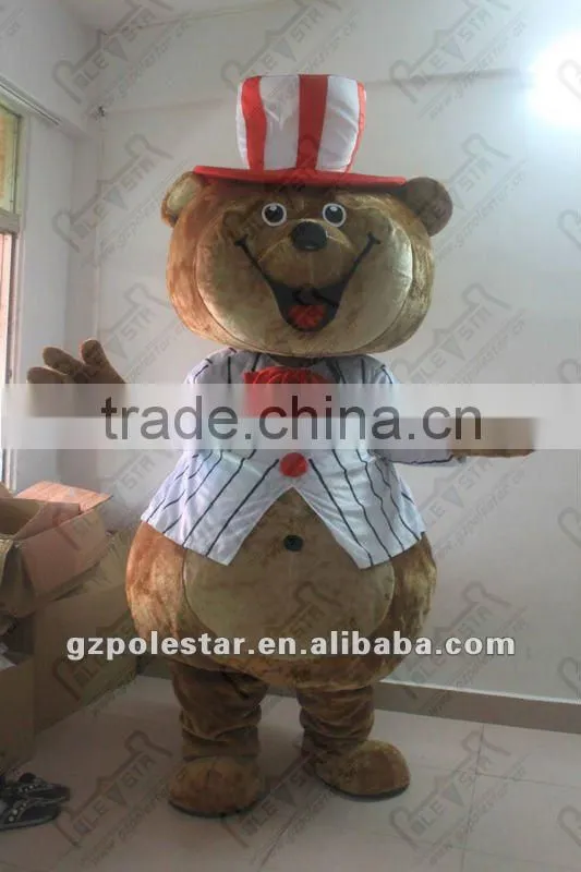 big teedy bear mascot costume high quality costume NO.2460
