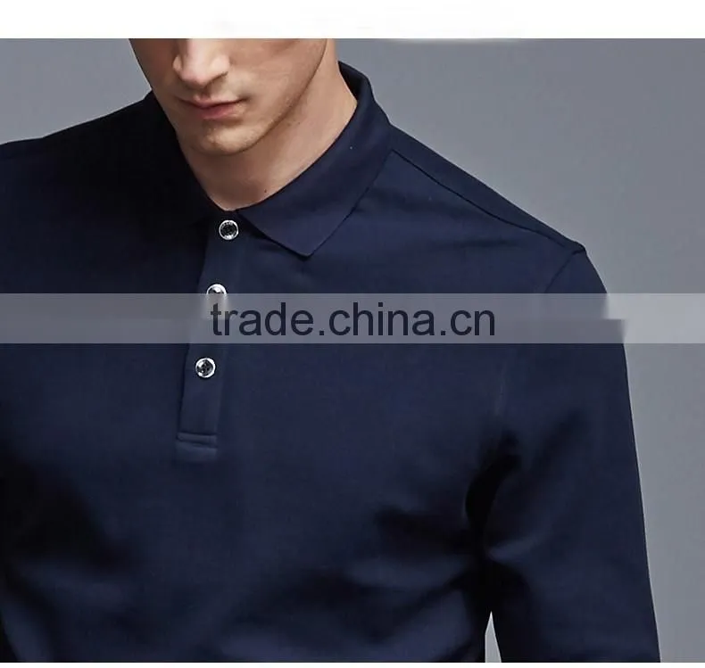 Wholesale Fancy long sleeve cotton Polo T-shirts/Polo Men Shirt/Golf Polo Shirt For Men