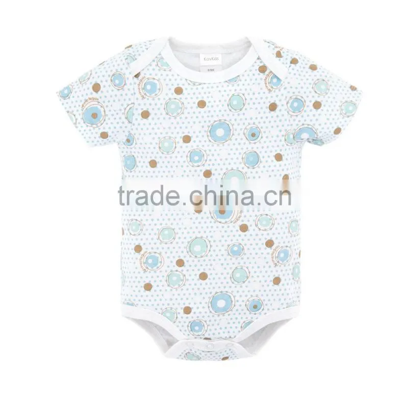 2017 Circle Design Baby Rompers