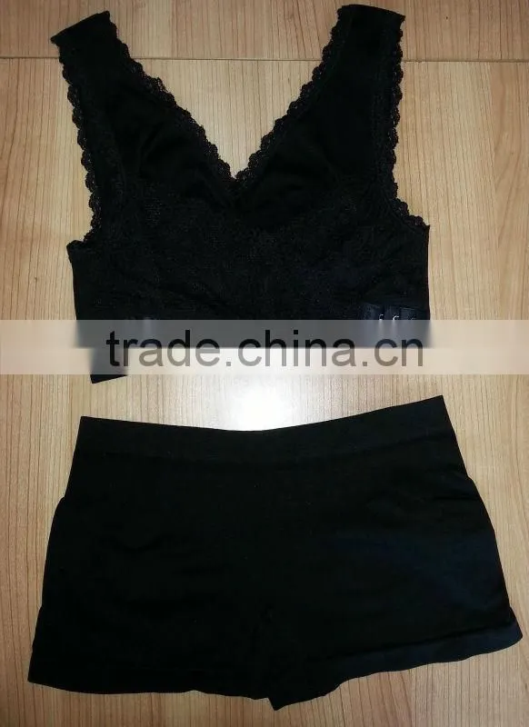seamless bra set