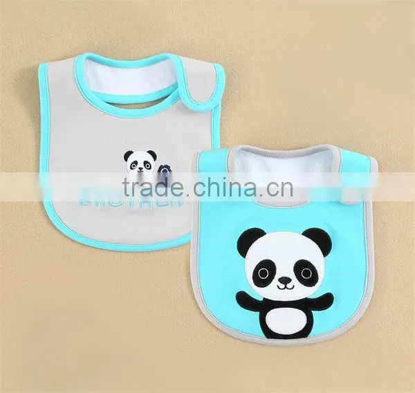 Factory Supply Children Products Directly Wholesale momandbab Baby Bibs Embroidery