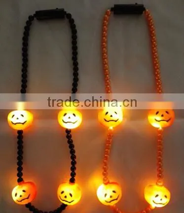 Unique eye design pendant diy beads necklace handmade acrylic beads eye pendant necklace for Halloween Day's promotion gift