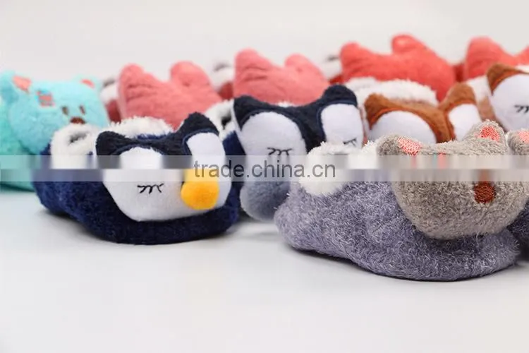 New design Coral fleece Cute Cartoon Baby Socks Soft Animal Pattern Boys Girls Floor Baby Socks