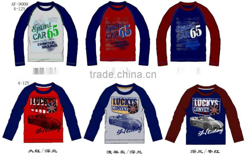 winter tshirt children top fashion new style high quality kid shirt