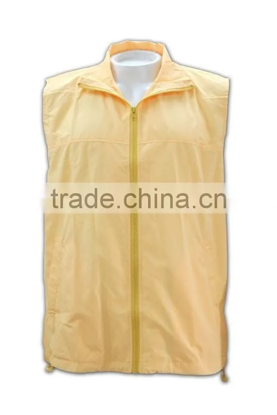 ISO 9001 Audit factory blank nylon pocket design uniform vest
