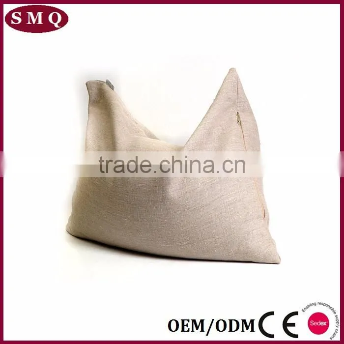 plain white custom microbead blank pillow