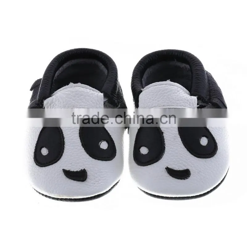 Embroidesy 100% cow leather moccasins for babies