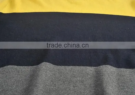 The yellow blue grey long sleeve knitting pullover casual men knitted sweater