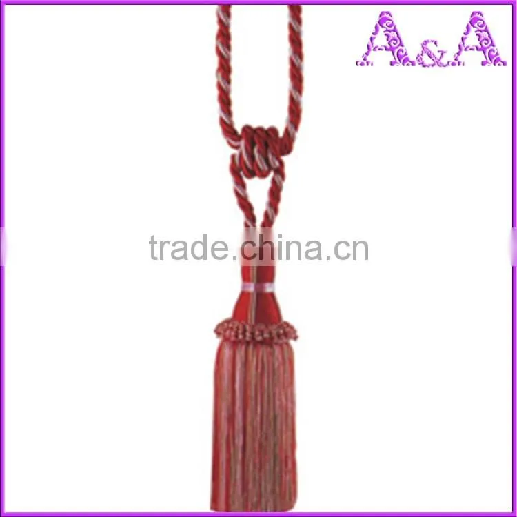 Decorative tassel / keychain leather tassel/leather tassel for handbag