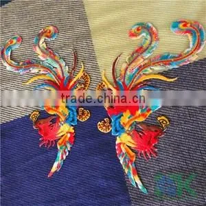 DIY Pathches Phoenix Sew on Iron On Patches For Clothing Garment Felt Badge Appliques DIY Accessory