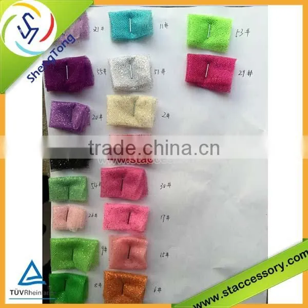 For party glitter tulle 100% nylon wholesale glitter tulle