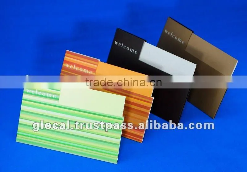 Japan Wedding Invitation Card 'NATURE ORANGE' STOCKLOT