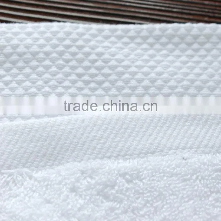 premium 100% cotton hotel towel with embroidery logo