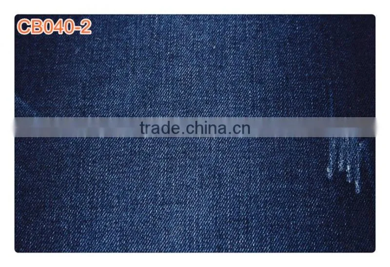 Certificated Unique Color organic denim fabric