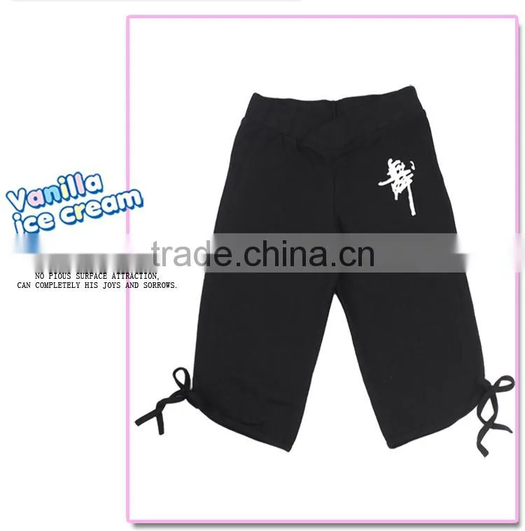 Kids Girls Cotton Sports Pant Elastic Waist Legging Children Pencil Pants