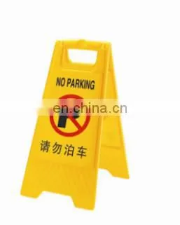customized yellow safety equipment with car triangle warning sign