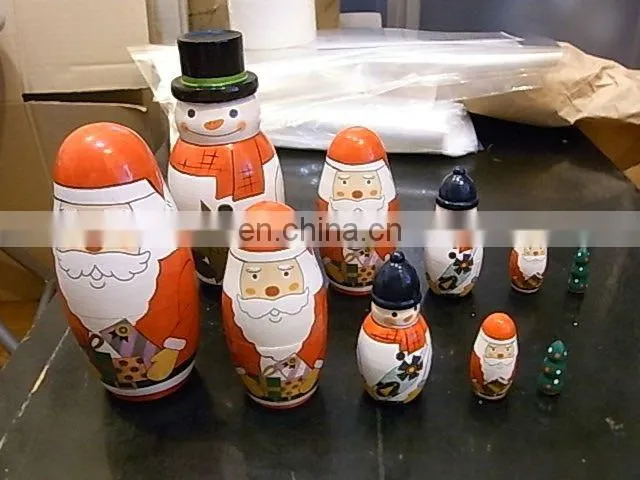 my family--popular santa nesting dolls