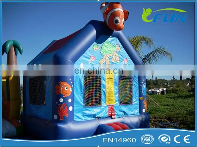 nemo inflatable bouncer for sale/inflatable mini nemo bouncy for kids/inflatable nemo bouncing bouncer