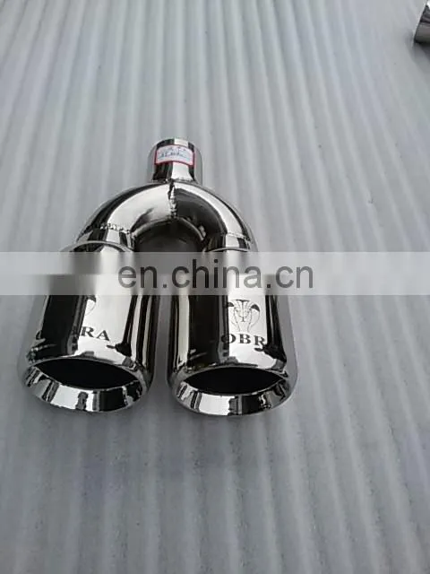 Best performance double Exhaust muffler tip for car