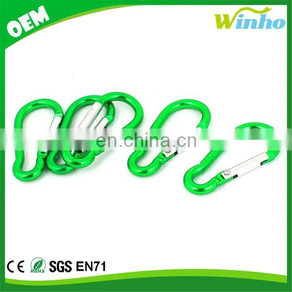 Winho custom promotional aluminum carabiner