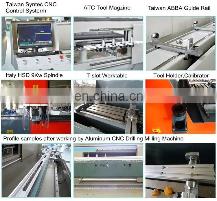 Aluminum Window Making Machinery/Aluminum Curtain Wall cnc machining center