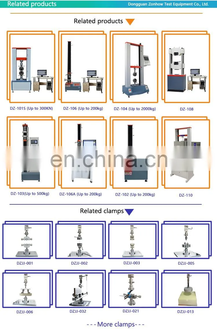 ZONHOW Lab Pull Out Test Equipment, Universal Pull Testing Machine, Universal Materials Pull Out Testing Equipment