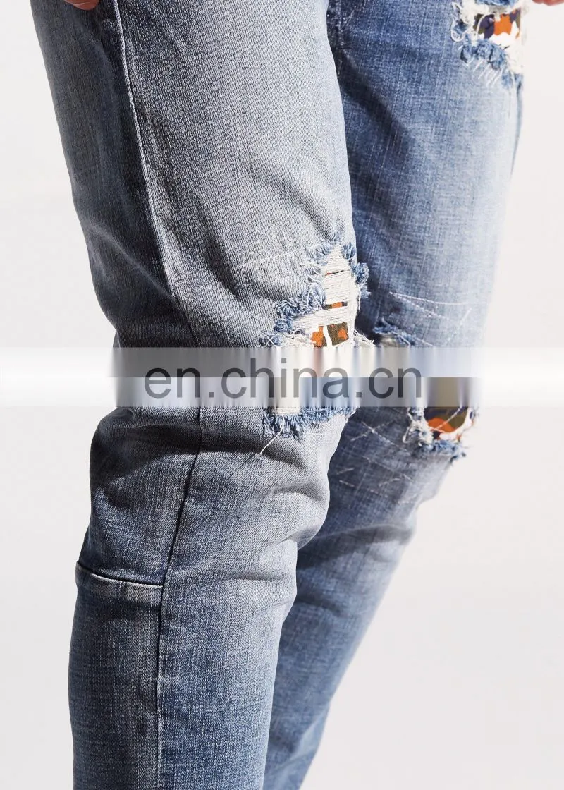 DiZNEW BOYS SKINNY BIG MEN BLANK MEN DENIMS FOR MEN