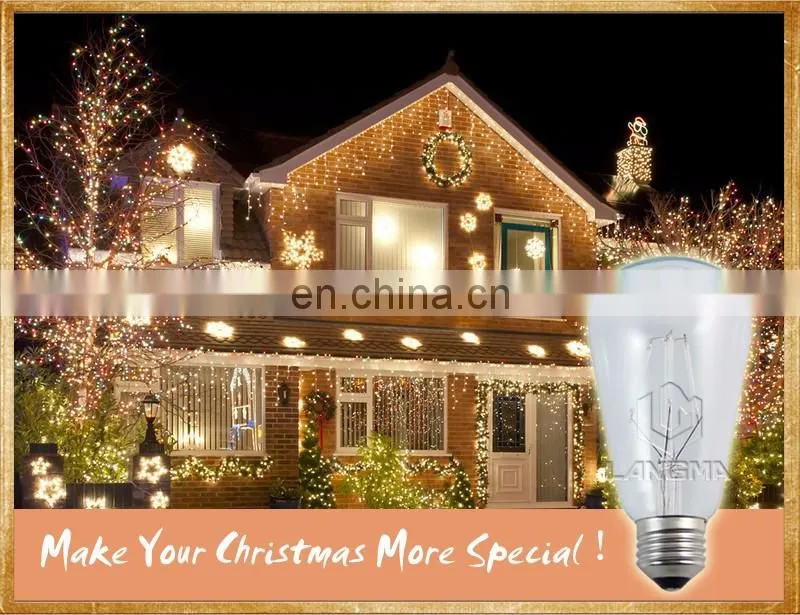 RGB dimmable remote Color Changing Lamp Bulb 220V RGB ST64 ST21led filament color smart bulb