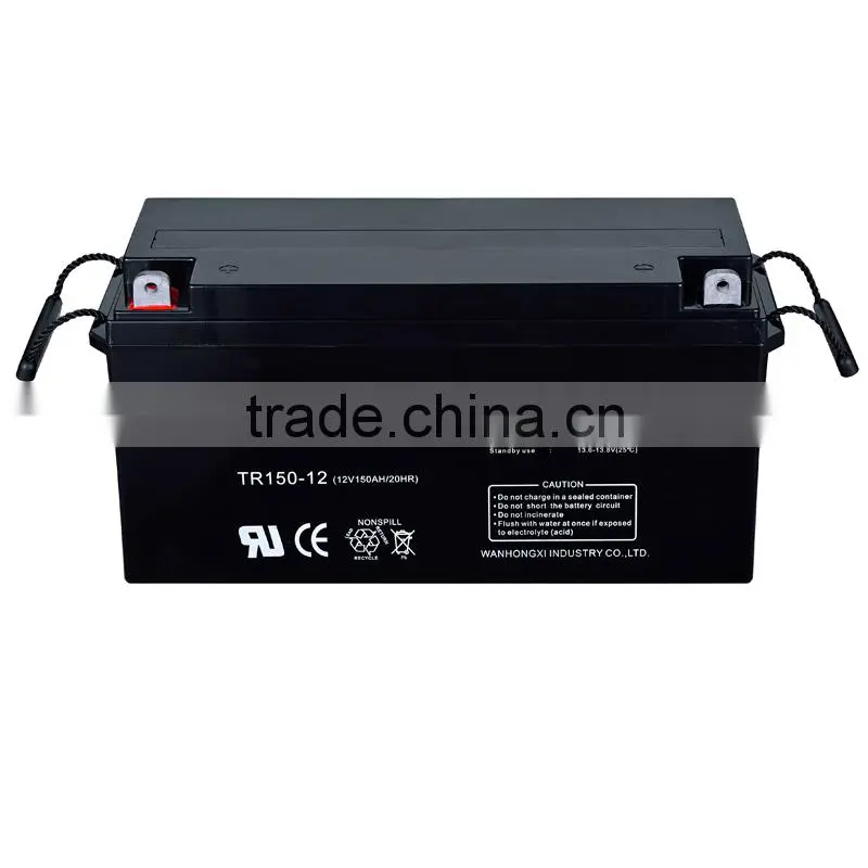 Manufacture MF 12v lead acid battery 12v 150Ah AGM battery